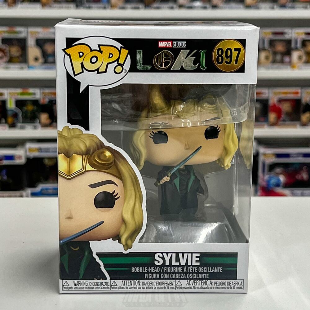 Funko Pop Marvel Studios Loki Sylvie Laufeydottir 897 TVA MCU Toy Vinyl Figure
